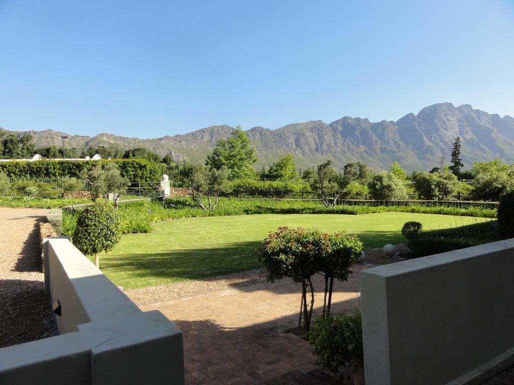 La Cabriere Country House Pensionat Franschhoek Rum bild