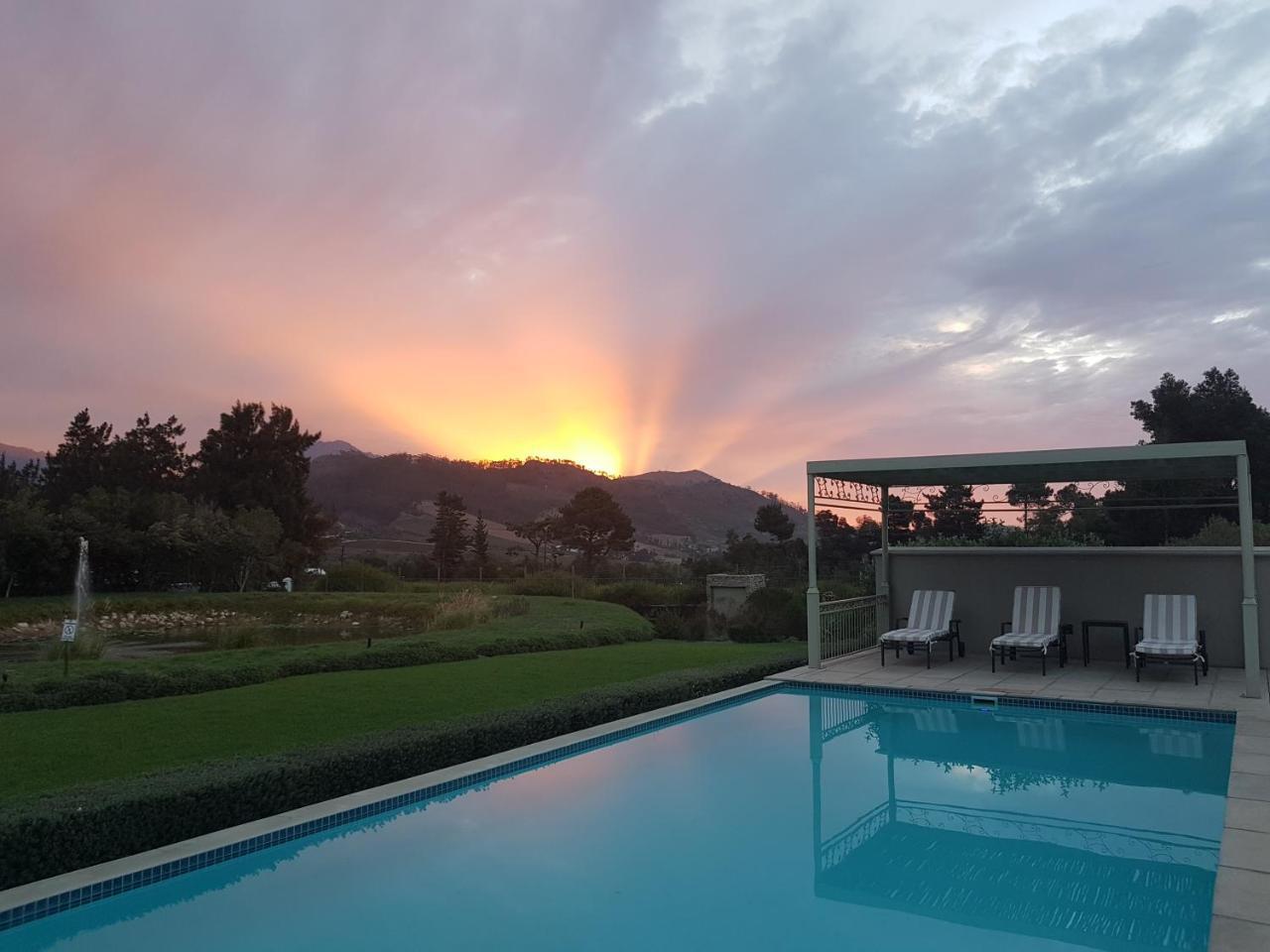 La Cabriere Country House Franschhoek Exteriör bild